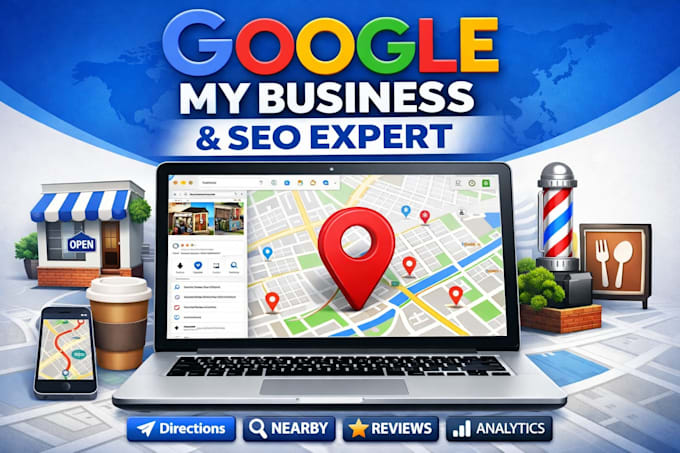 setup google my business profile service gmb listing optimization maps seo