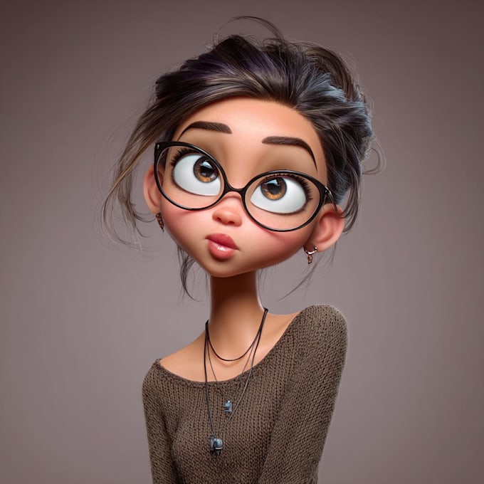 draw a cartoon characters art