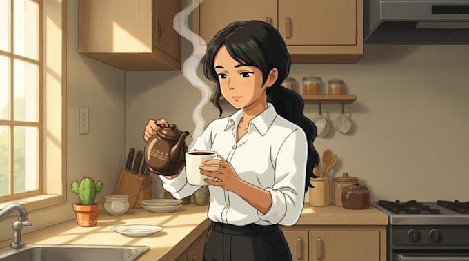 create japanese anime animation, anime inspired, hand drawn video, 2d animation