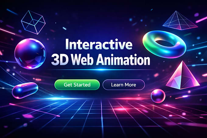 Interactive spline 3d web animation and three js webgl, gsap scrolling ...