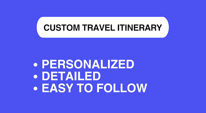 plan a personalized travel itinerary with budget and maps