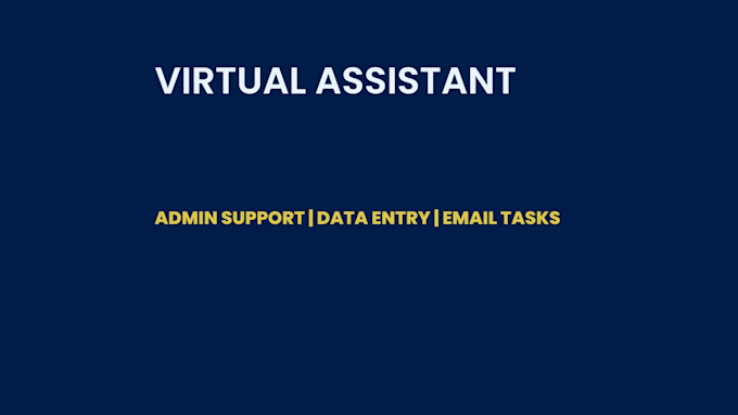 virtual assistant admin tasks
