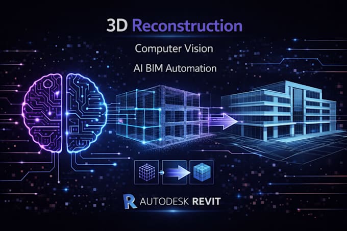 build 3d reconstruction, computer vision and ai bim automation tools