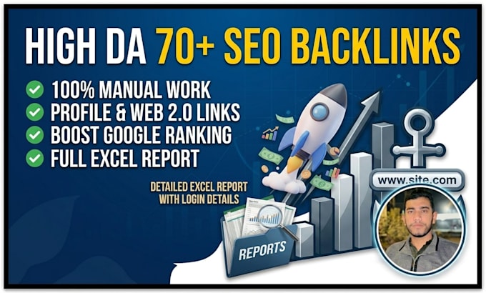 build high authority seo profile links and web20