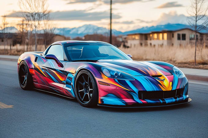 car wrap, truck wrap, van wrap design