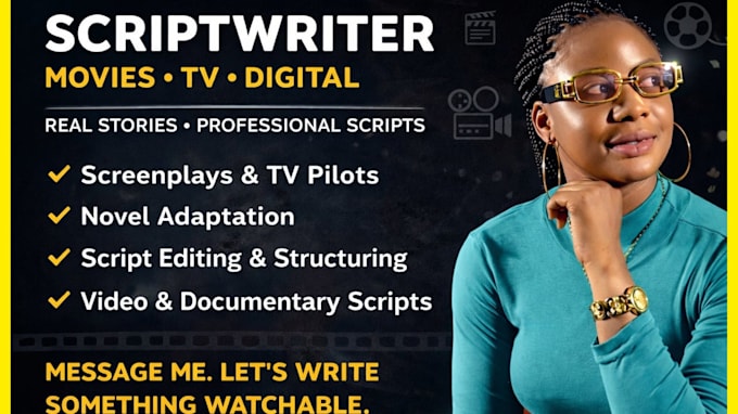 write tv pilot movie script screenplay script coverage adaptation movie recap