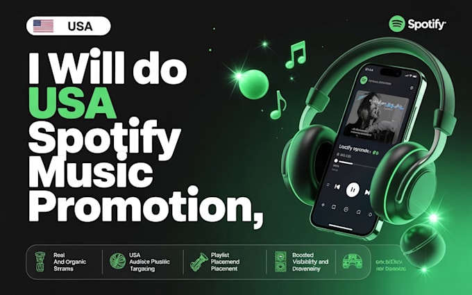 do USA spotify music promotion