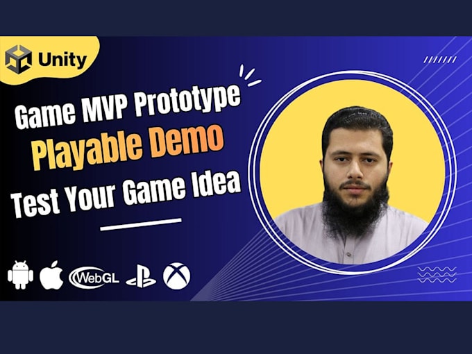 develop a unity game prototype or mvp to test your idea fast
