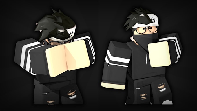 make a custom render of your roblox avatar