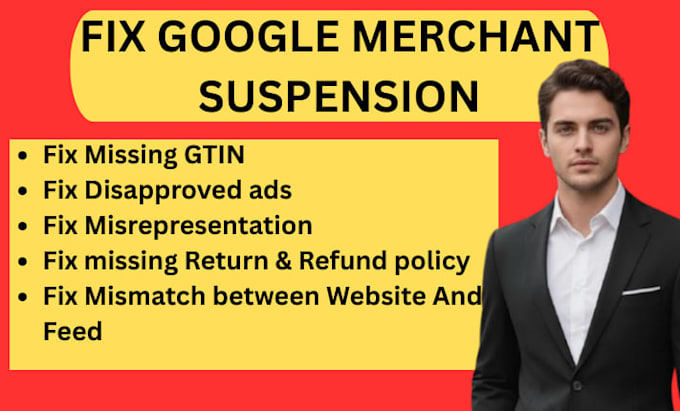 fix gmc suspension, fix gmc misrepresentation, policy violation issues