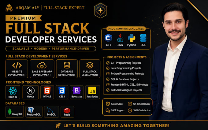 do cpp java python sql database html css assigned programming project developer