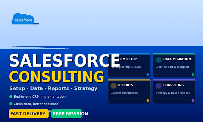 be your salesforce developer, administrator and consultant