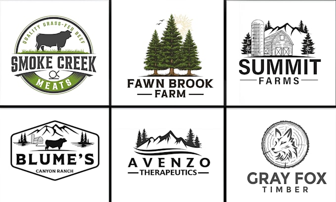 create a unique equestrian farm animal cow logo design