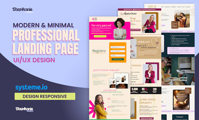 create systemeio funnels and landing pages