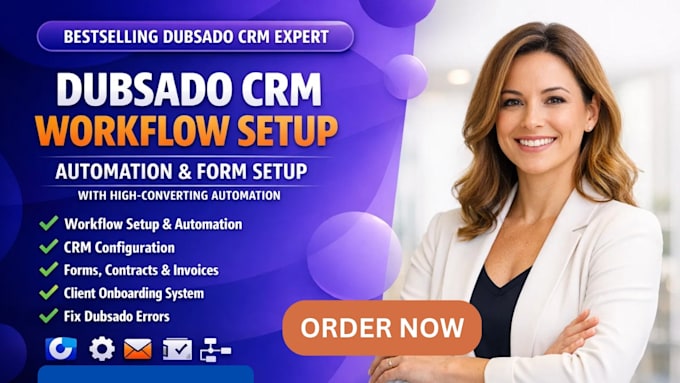 setup dubsado workflow, dubsado crm, dubsado automation, dubsado form setup