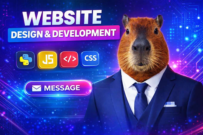 develop a professional website with python and django
