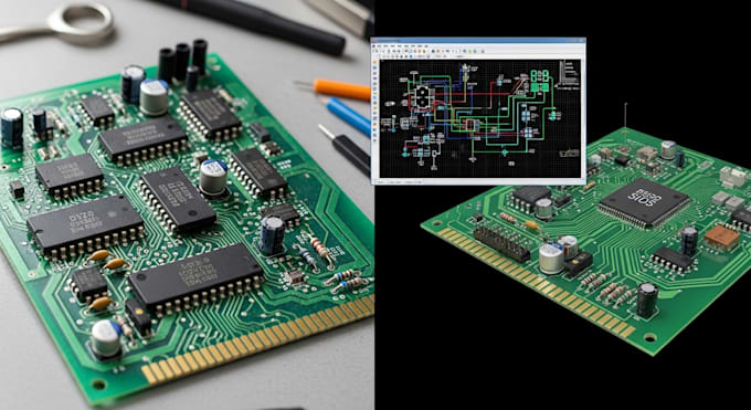 convert old pcb to schematic, gerber and pcb layout