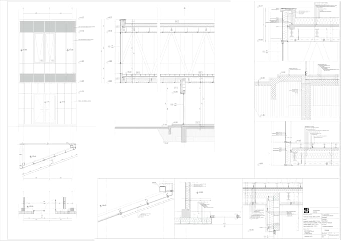 create 2d architectural details