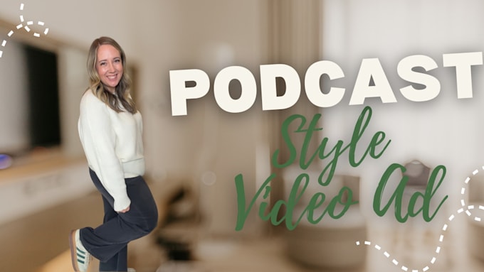 create podcast style ugc videos