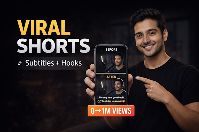 Edit viral and creative reels, youtube shorts and tiktok videos by ...