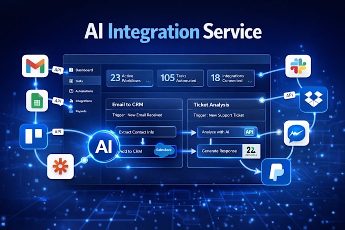 integrate ai into your business app
