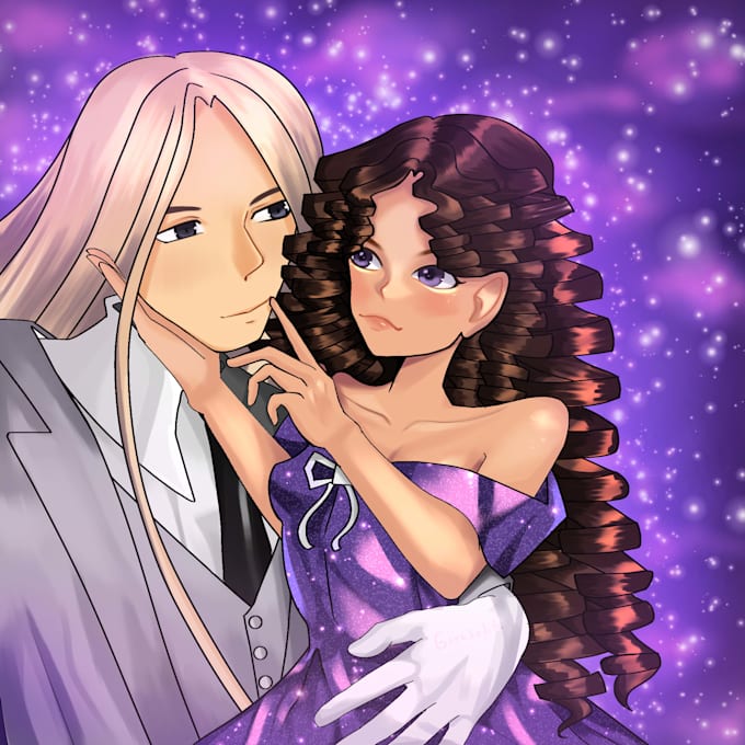 draw anime couples etc