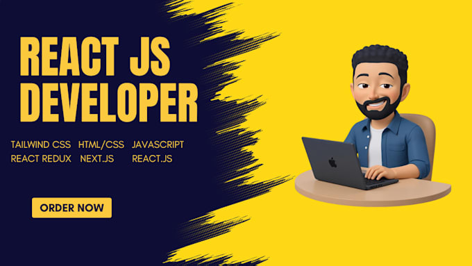 be your react js, next js developer for web development