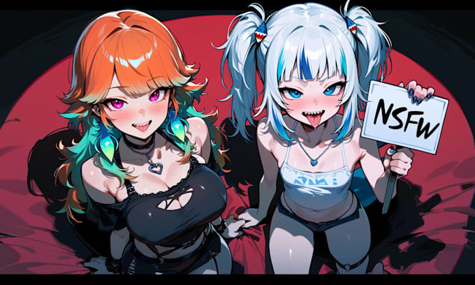 create stunning ai anime nsfw portraits