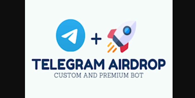 create a telegram airdrop bot with tasks, wallet check and referral system