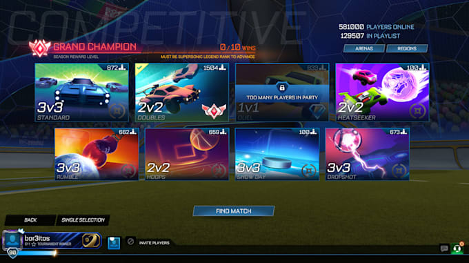 coach you in rocket league as a gc player