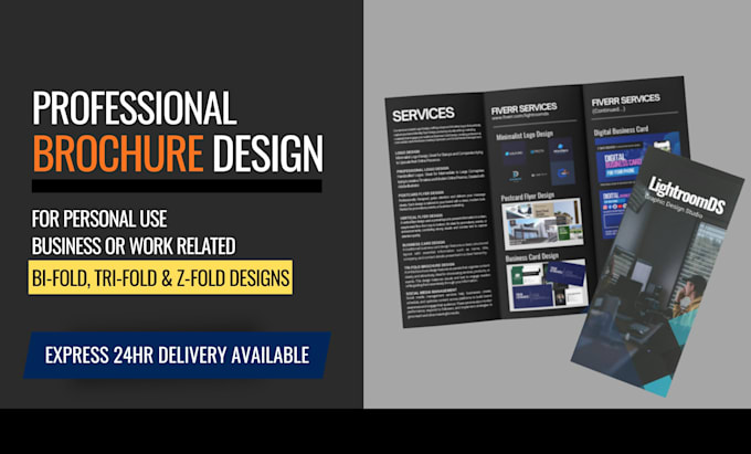 create a brochure for your company
