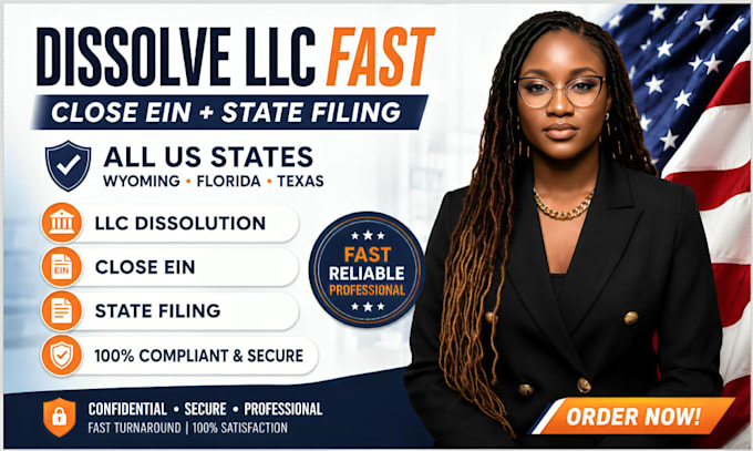 dissolve your US llc, close ein, and handle full llc closure