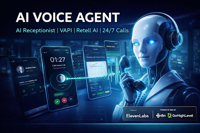 Build ai receptionist elevenlabs ai voice agent vapi retell ai calling ...