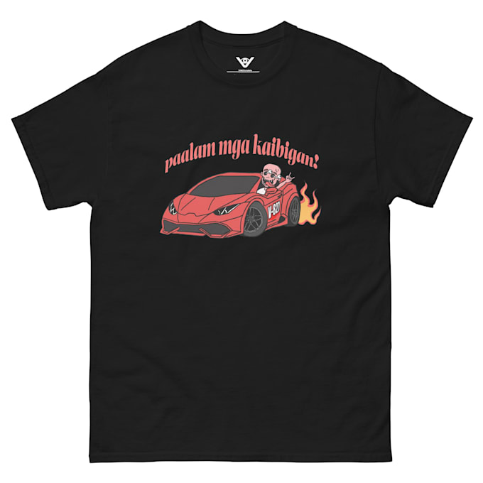 create merchandise and brand graphics