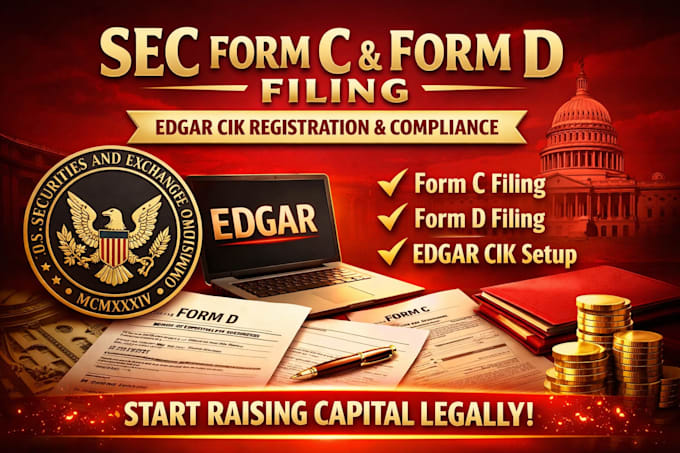 Déposer le formulaire sec c, formulaire d et enregistrer edgar cik pour ...