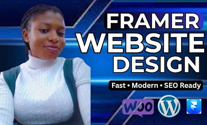 Create modern framer website, landing page, figma to framer design by ...