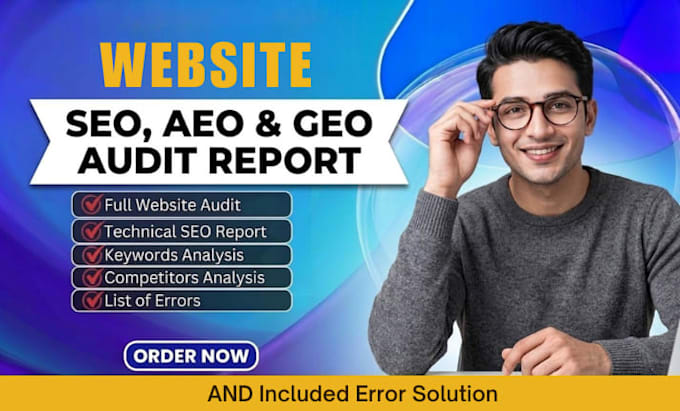 technical audit ai SEO aeo GEO website report