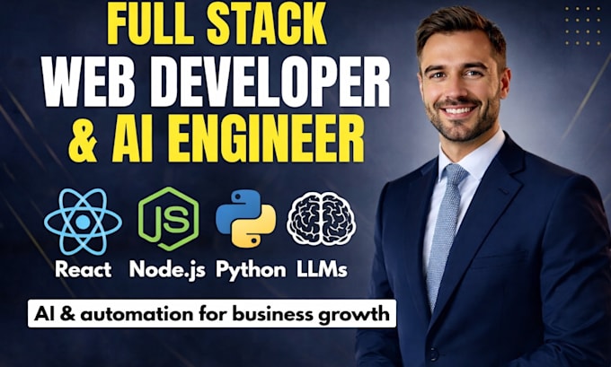 build a full stack ai website or saas