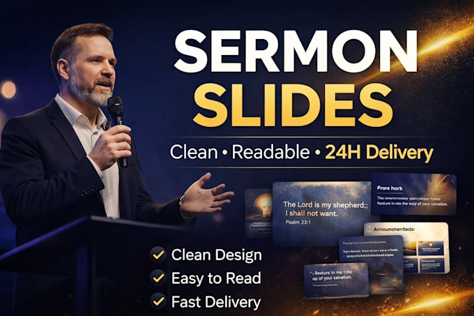 design impactful sermon slides and church presentations