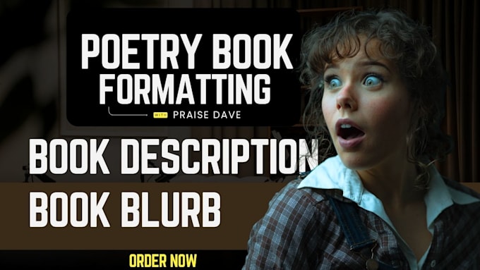 do poetry book formatting book description blurb illustration