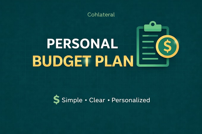create a simple budget plan to track expenses and save money