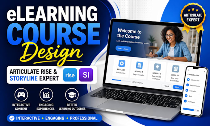 convert content into engaging elearning courses