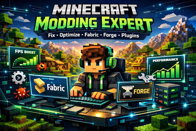 create fix optimize mincraft modpack mincraft fabric mod in forge minecraft plug