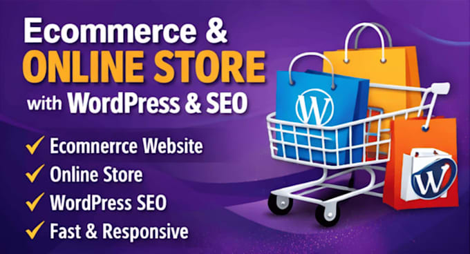 create wordpress ecommerce website with elementor pro and SEO optimization