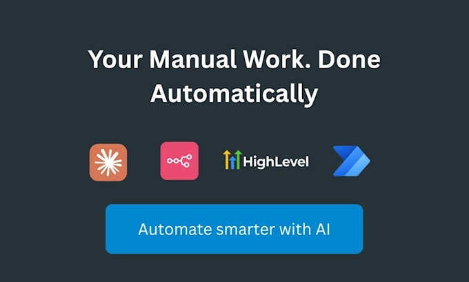 automate workflows using power automate, ghl, n8n and llms