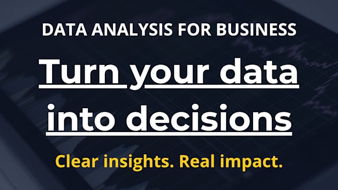 analyze your data and provide actionable business insights