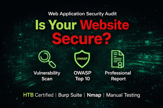 pentest and find security vulnerabilities in your website before hackers do
