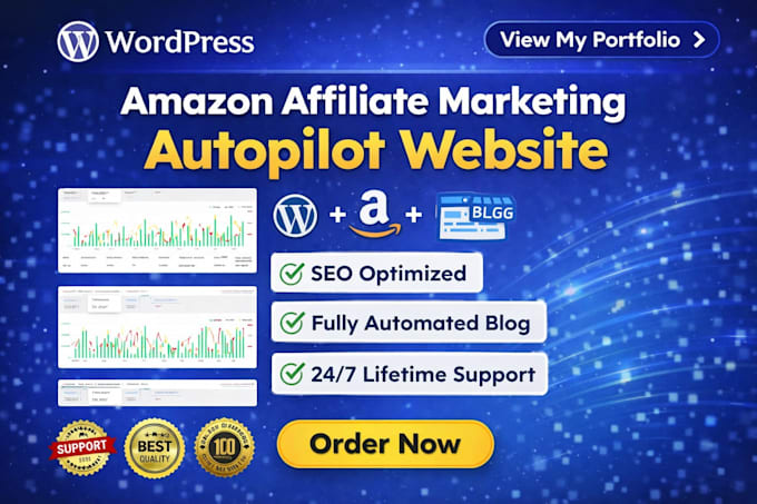 create amazon affiliate marketing autopilot website with autoblog