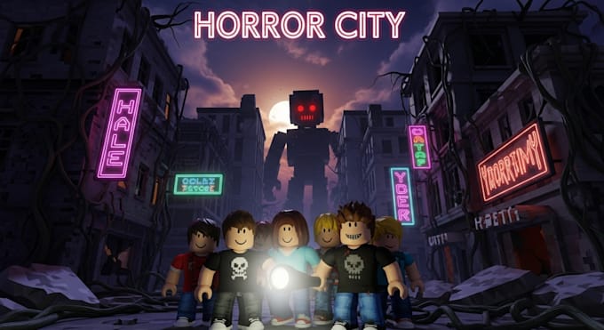 build roblox horror survival or story game with scripting, maps, and atmosphere