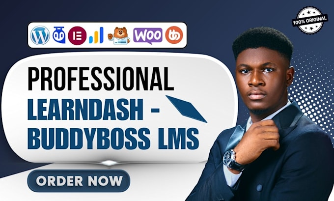 build wordpress lms website with learndash and buddyboss